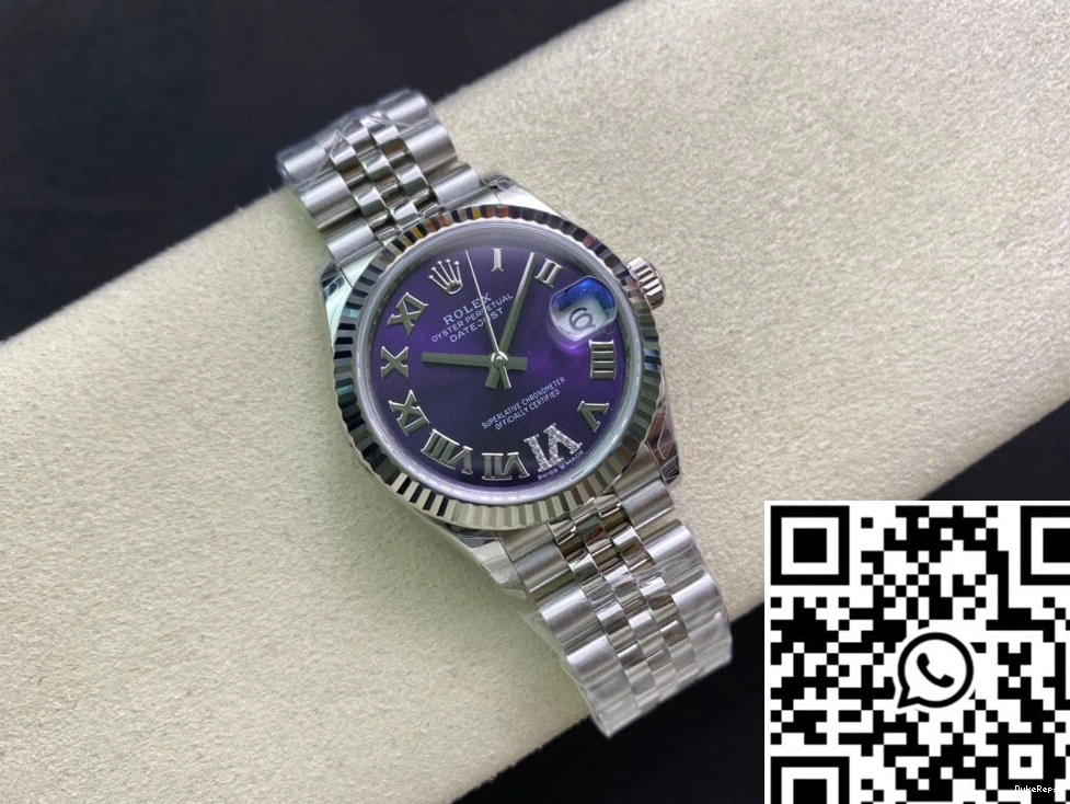 Rolex Purple 31MM Datejust Factory Dial M178274-0088 EW 0911
